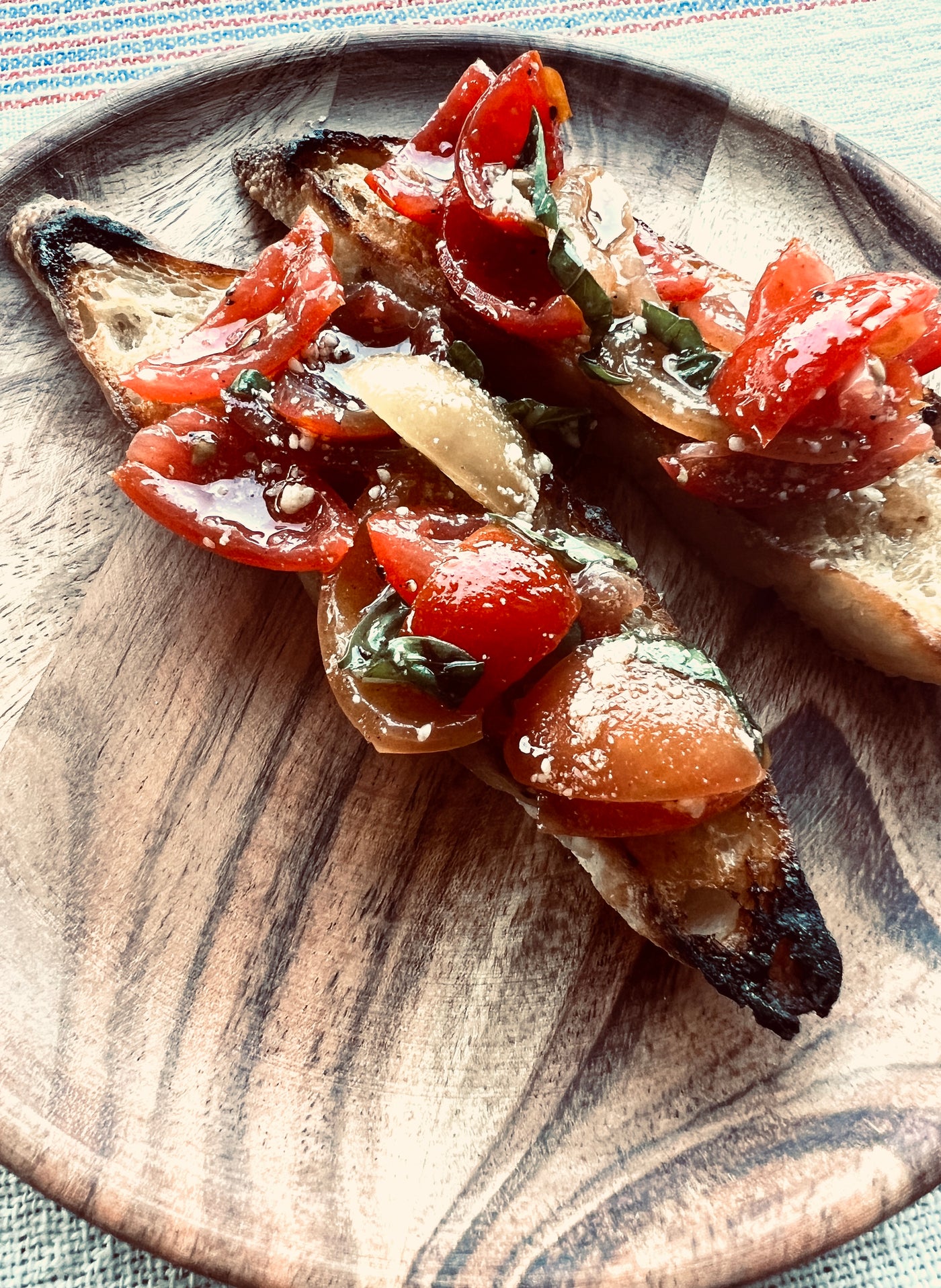 GRILLED BRUSCHETTA