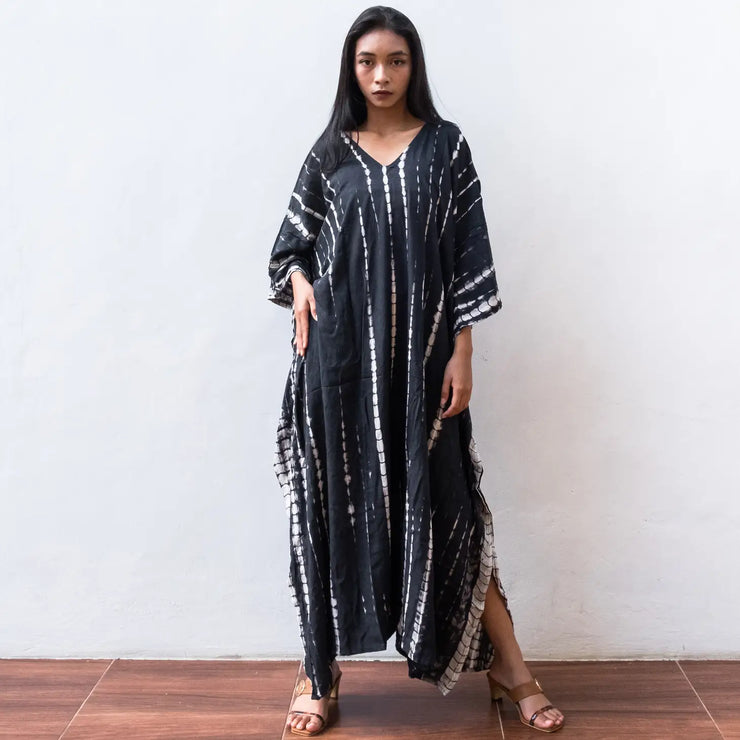 Kaftan Dress - Black