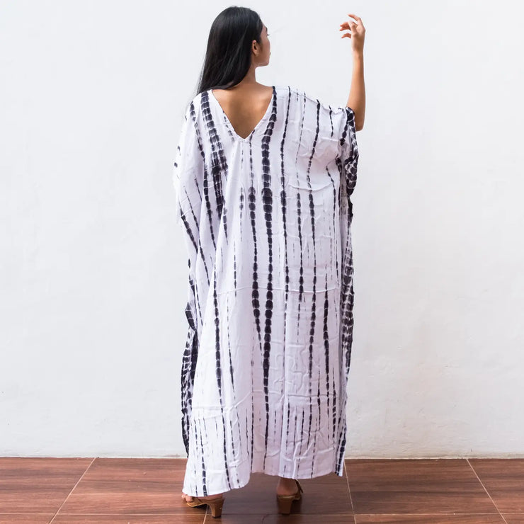 Kaftan Dress - White