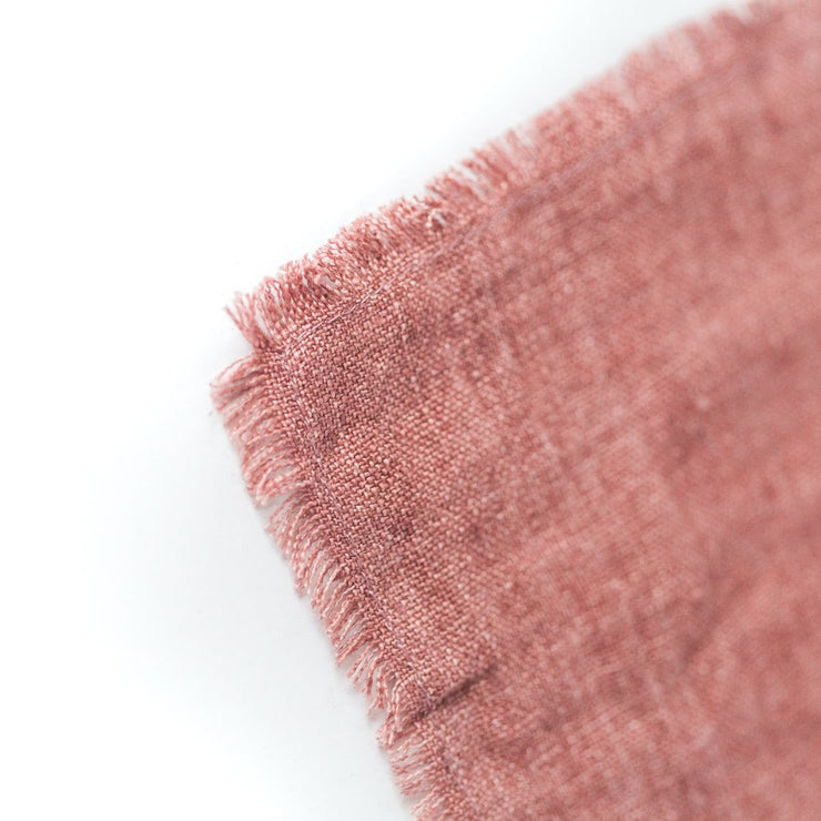 Hand Dyed Stonewashed Linen Table Cloth