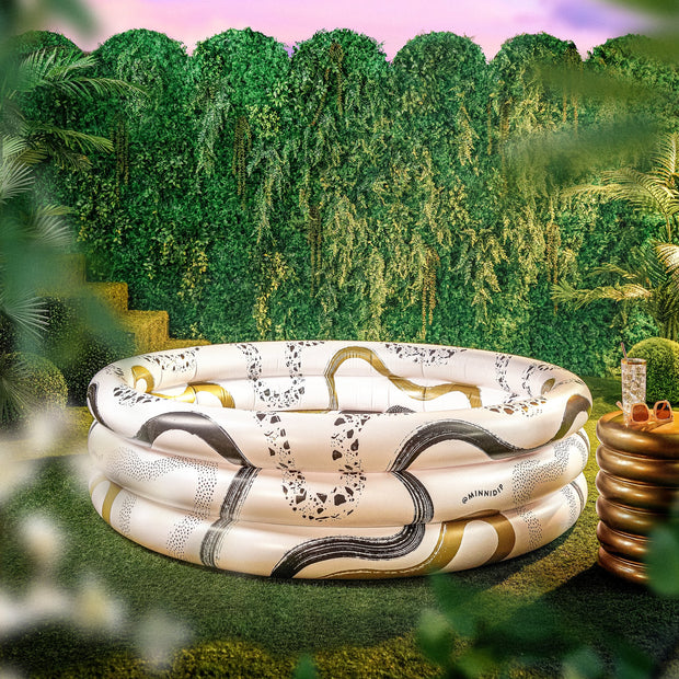 GILDED MARBLE INFLATABLE POOL