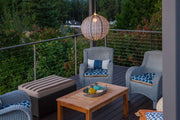 INDOOR/OUTDOOR TYVEK NOVA LANTERN | CHEVRON 18"