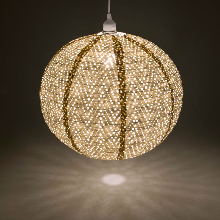 INDOOR/OUTDOOR TYVEK NOVA LANTERN | CHEVRON 18"