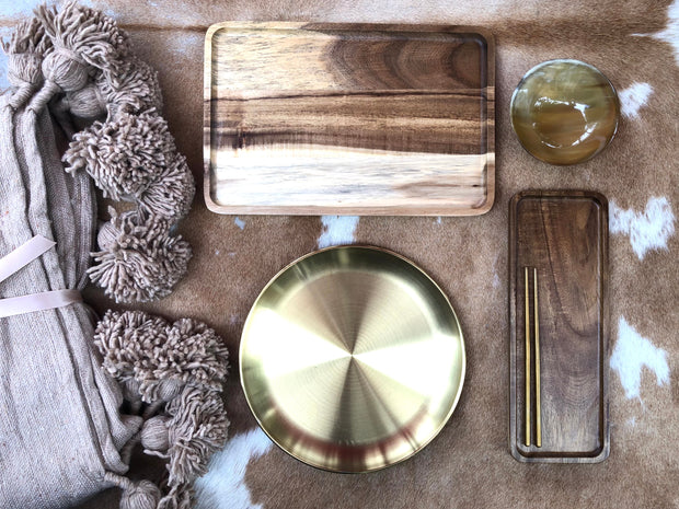 Rectangle Acacia Wood Tray